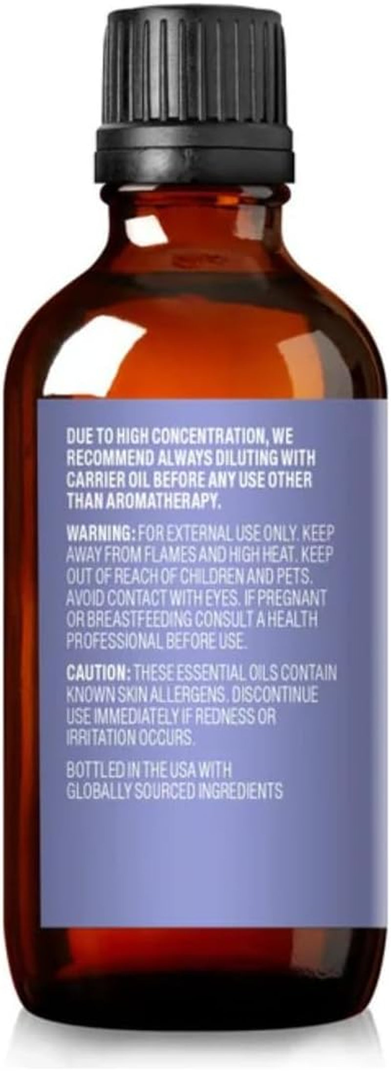 Organic Lavender Essential Oil - 100% Pure Natural Undiluted, for Aromatherapy Diffuser | Non-Gmo Verified