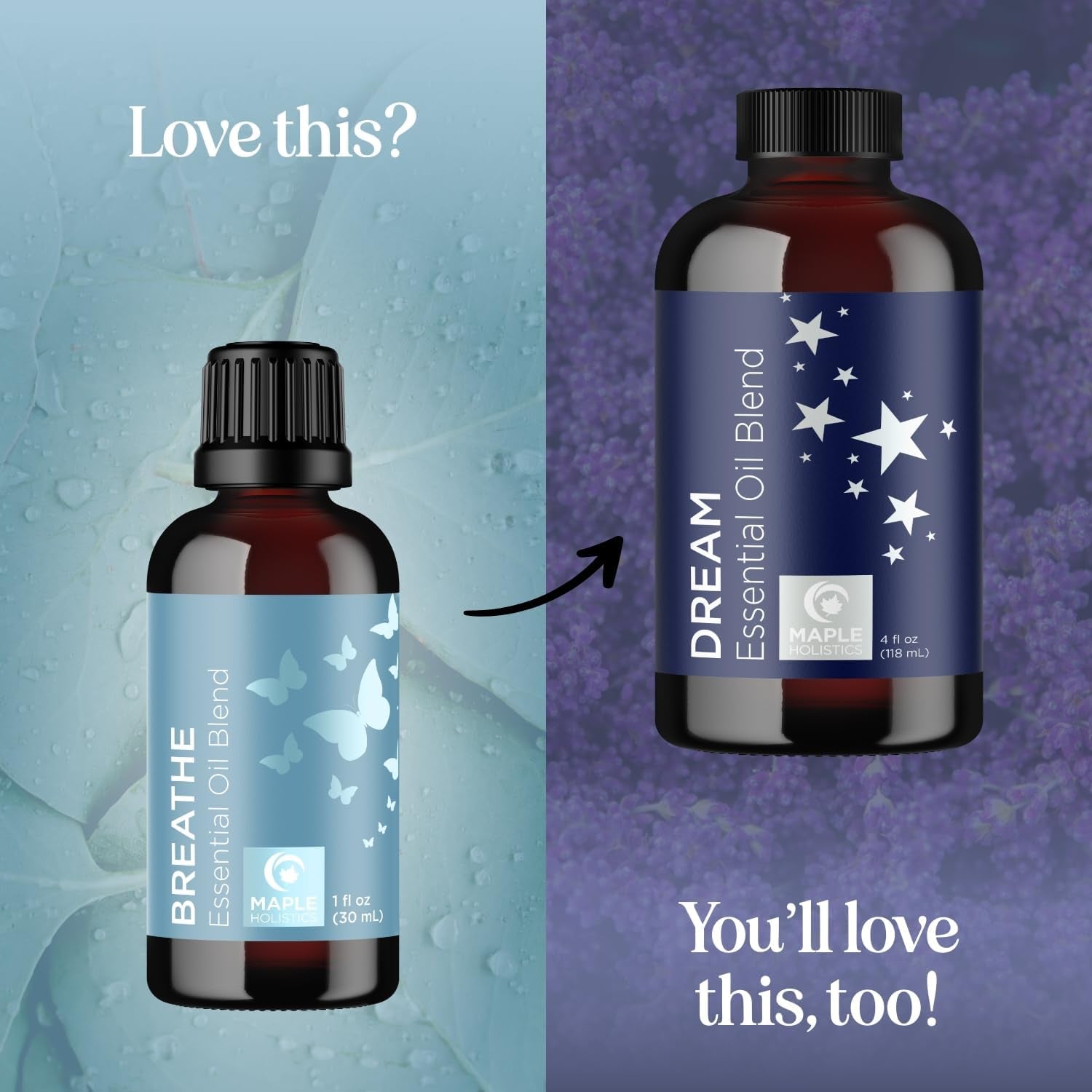 Breathe Essential Oil for Diffuser - Invigorating and Refreshing Breathe Essential Oil Blend with Eucalyptus Peppermint Tea Tree and Mint for Diffusers for Home and Shower Aromatherapy (1 Fl Oz)